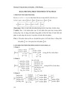 PHƯƠNG PHÁP TÍCH PHÂN TỪNG PHẦN pdf