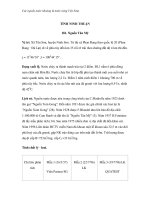 Các nguồn nước khoáng & nước nóng Việt Nam - Mô tả các nguồn nước khoáng và nước nóng ở Việt Nam 17 pptx