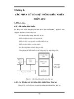 BÀI GIẢNG KHÍ NÉN VÀ THỦY LỰC - CHƯƠNG 6 pptx