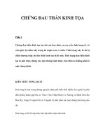 CHỨNG ĐAU THẦN KINH TỌA - Phần I ppsx