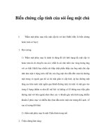 Biến chứng cấp tính của sỏi ống mật chủ potx