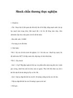 Shock chấn thương thực nghiệm pps