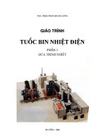 Giáo trình tuốc bin và nhiệt điện part 1 doc