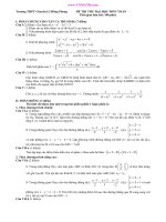 Đề thi thử đại học môn toán trường THPT chuyên Lê Hồng Phong HCM pdf