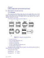 Giáo trình công nghệ chế tạo phụ tùng - Chương 5 CÔNG NGHỆ CHẾ TẠO CHI TIẾT DẠNG BẠC pot