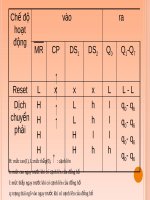 Bài giảng : Mạch tuần tự Flip Flop và ghi dịch part 9 pot