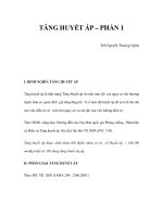 TĂNG HUYẾT ÁP – PHẦN 1 ppt