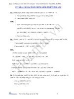 BÀI TẬP CHUYÊN ĐỀ CHỨNG MINH VUÔNG GÓC ppsx