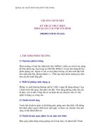 Quảng cáo truyền hình trong kinh tế thị trường - CHƯƠNG 11 KỸ THUẬT THỰC HIỆN PHIM QUẢNG CÁO TRUYỀN HÌNH (PRODUCTION STAGE) pptx