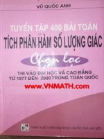 400 bài tích phân lượng giác pps