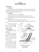 GIÁO TRÌNH CÔNG NGHỆ KIM LOẠI - PHẦN III CÔNG NGHỆ HÀN - CHƯƠNG 2 pdf
