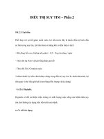 ĐIỀU TRỊ SUY TIM – Phần 2 potx