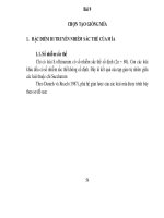 BÀI GIẢNG CHỌN GIỐNG CÂY TRỒNG CHUYÊN KHOA 1 - BÀI 9 pdf