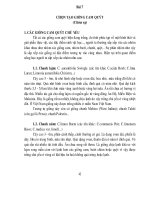 BÀI GIẢNG CHỌN GIỐNG CÂY TRỒNG CHUYÊN KHOA 1 - BÀI 7 ppsx