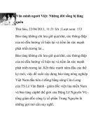 Văn minh người Việt: Những đời sống bị lãng quên pdf