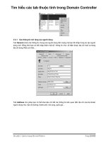 Tìm hiểu các tab thuộc tính trong Domain Controller phần 1 ppt