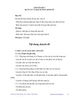 KỸ THUẬT CHĂN NUÔI LỢN SINH SẢN HƯỞNG LẠC - CHUYÊN ĐỀ 7 QUẢN LÝ VÀ HẠCH TOÁN KINH TẾ pdf