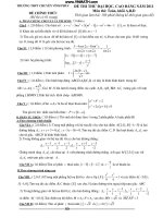ĐỀ THI THỬ ĐẠI HỌC, CAO ĐẲNG pdf