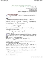 dùng bất đẳng thức cosi giải toán đại số ppsx