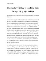 Chống Duyhring I - Chương 6: Triết học về tự nhiên, thiên thể học, vật lý học, hoá học pptx