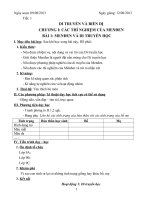 giáo án môn sinh học lớp 9