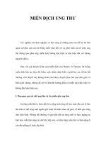 MIỄN DỊCH UNG THƯ pdf