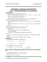 Chuyên đề: KHẢO SÁT HÀM SỐ                              pptx