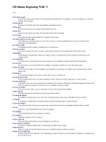 120 Idioms Beginning With ''''C '''' docx