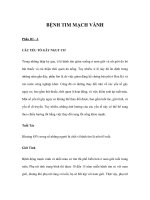 BỆNH TIM MẠCH VÀNH - Phần III - A docx
