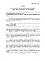 một số biện pháp nhằm hoàn thiện công tác giao nhận mặt hàng lốp ô tô, xe đạp xuất khẩu theo phương thức vận tải container tại công ty cao su đà nẵng