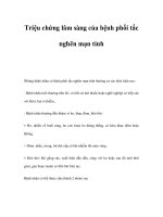 Triệu chứng lâm sàng của bệnh phổi tắc nghẽn mạn tính ppt