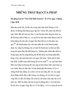 Tiểu luận về chiến tranh 