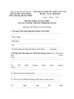 MẪU ĐƠN ĐỀ NGHỊ CẤP GIẤY PHÉP SẢN XUẤT KÊNH CHƯƠNG TRÌNH QUẢNG BÁ docx