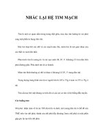 NHẮC LẠI HỆ TIM MẠCH ppsx