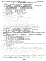 360 câu hỏi trắc nghiệm sinh học pps