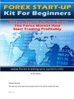 forex start up kit for beginners