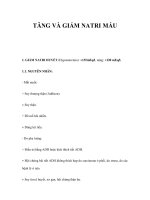 TĂNG VÀ GIẢM NATRI MÁU docx