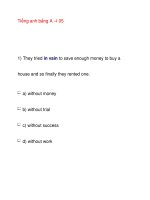 Tiếng anh bằng A –I 051 pdf