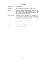 Giáo trình : KỸ THUẬT LÊN MEN THỰC PHẨM CỔ TRUYỀN VIỆT NAM VÀ CÁC NƯỚC TRONG VÙNG part 6 pptx