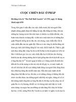 Tiểu luận về chiến tranh 