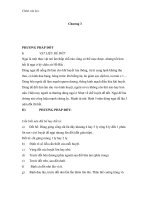 Châm cứu học - Chương 3 PHƯƠNG PHÁP ĐỐT pps