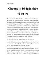 Chống Duyhring I - Chương 4: Đồ luận thức về vũ trụ pptx