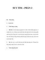 SUY TIM – PHẦN 2 pdf