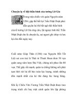 Chuyện lạ về đội thần binh của tướng Lữ Gia Trong ppsx