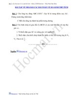 Các bài toán về so sánh thể tích ppsx