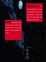 opportunities global the annual report is also published in german  annual report 2000 holcim ltd