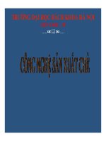 Giáo trình : Công nghệ sản xuất chè đen part 1 ppsx