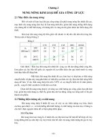 GIÁO TRÌNH CÔNG NGHỆ KIM LOẠI - PHẦN II GIA CÔNG KIM LOẠI BẰNG ÁP LỰC - CHƯƠNG 2 doc