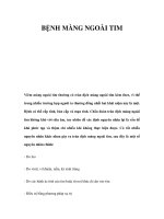 BỆNH MÀNG NGOÀI TIM pps