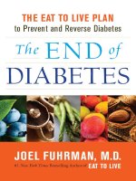 The end of diabetes   joel fuhrman